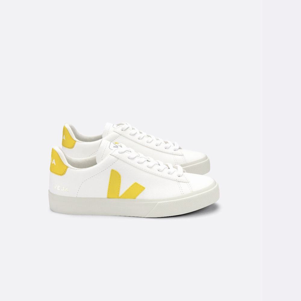 Veja Campo Chromefree Sneakers Herr Vita | Sverige-81296
