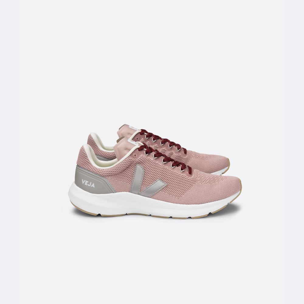 Veja Marlin Lt V Knit Sneakers Dam Silver | Sverige-04712