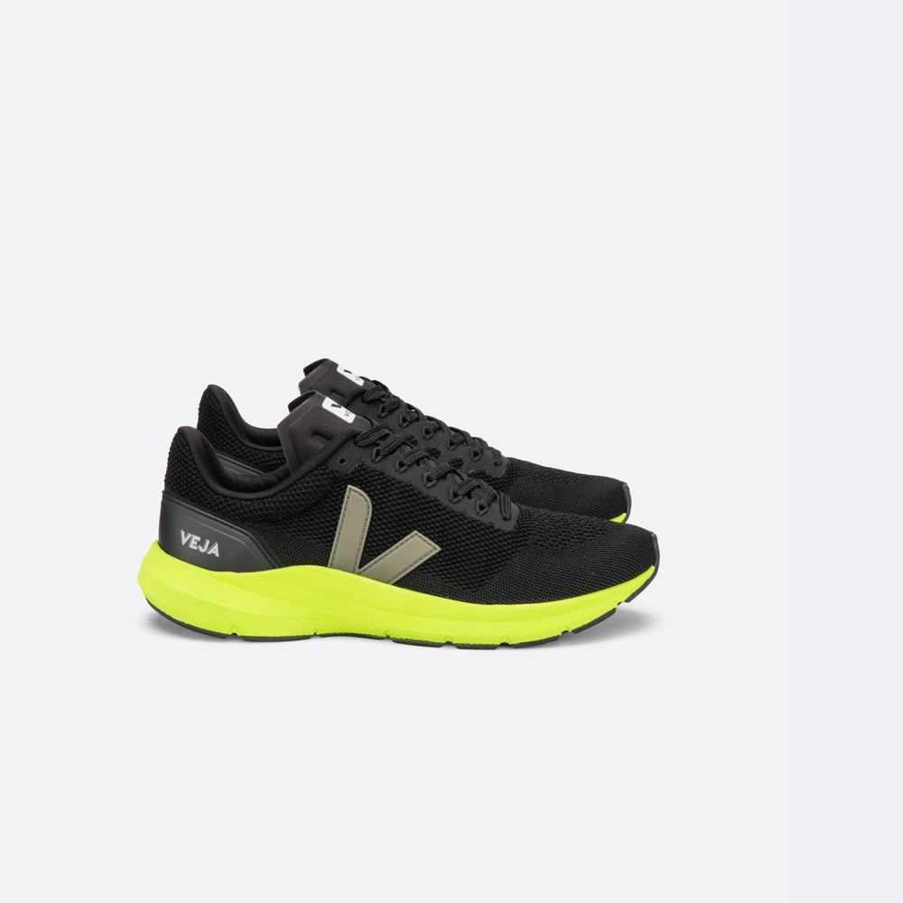 Veja Marlin Lt V Knit Sneakers Dam Svarta | Sverige-32075
