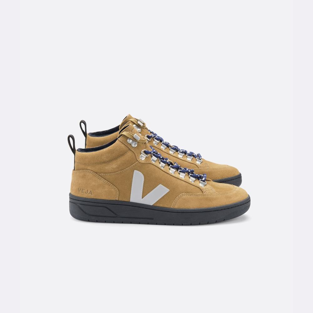 Veja Roraima Mocka Sneakers Herr Grey/Black | Sverige-94736