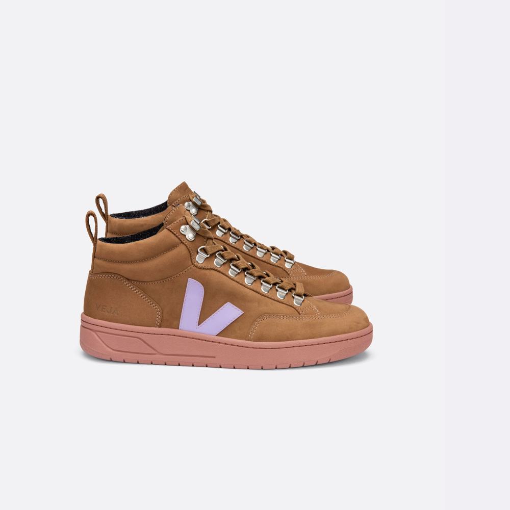 Veja Roraima Nubuck Sneakers Dam Brown/Orange | Sverige-65971