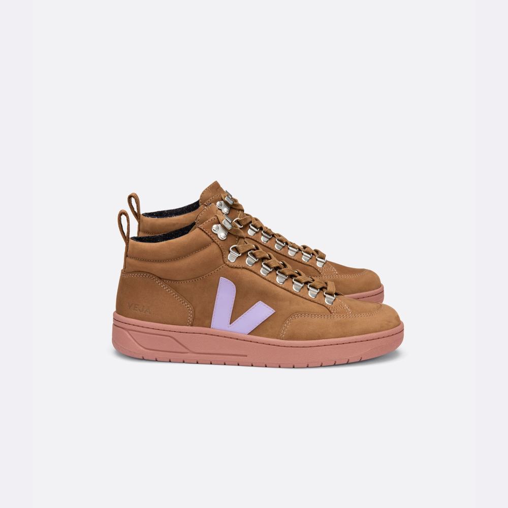 Veja Roraima Nubuck Sneakers Herr Brown/Orange | Sverige-75180