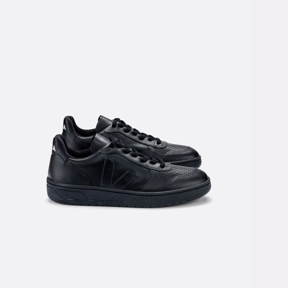 Veja V-10 Bastille Sneakers Herr Svarta | Sverige-13048